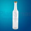 Botella 500ml redonda vidrio