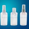 Oval 60ml con atomizador boton, tapa dis-tock